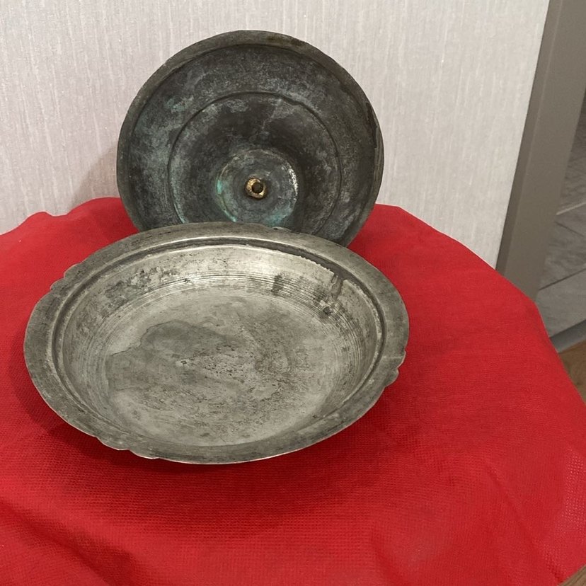 Vintage kapaklı sahan - Görsel 2