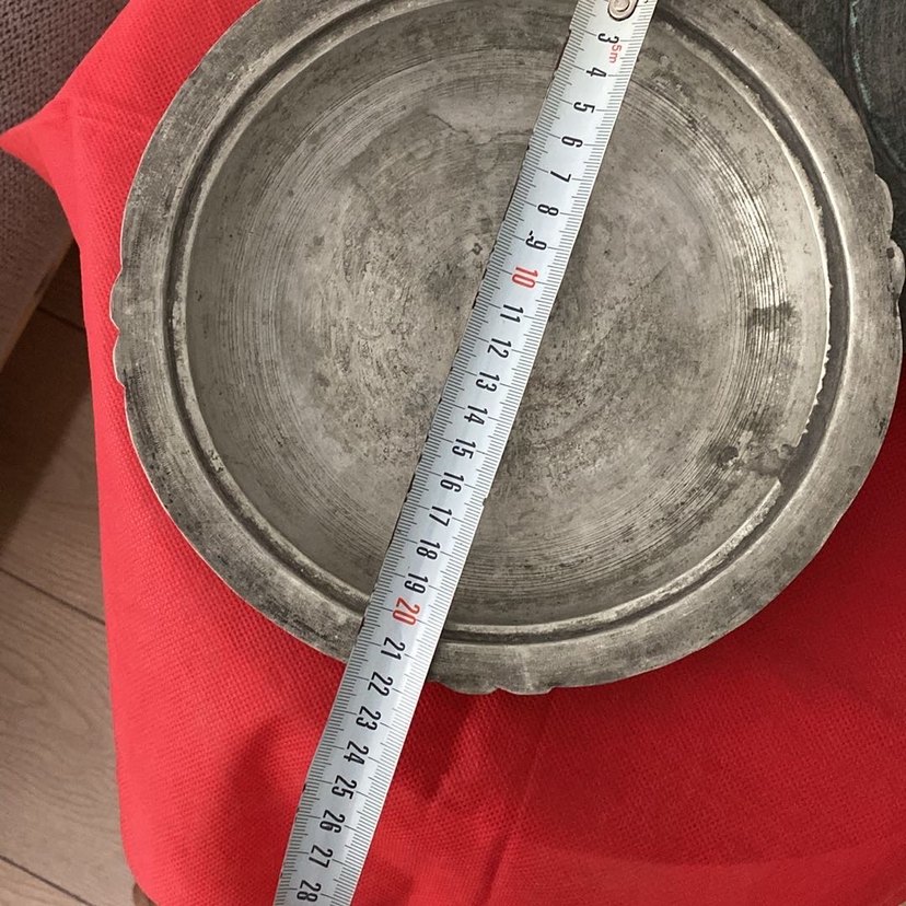 Vintage kapaklı sahan - Görsel 4