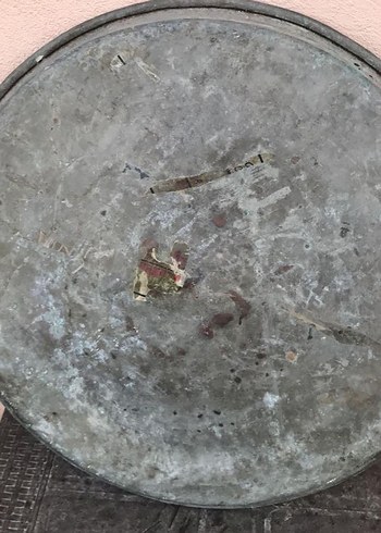 Antika bakır tepsi - Görsel 2