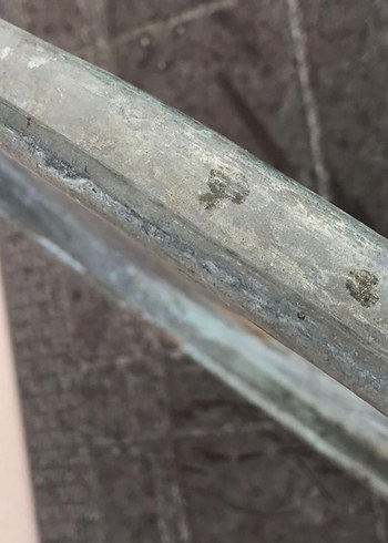 Antika bakır tepsi - Görsel 3