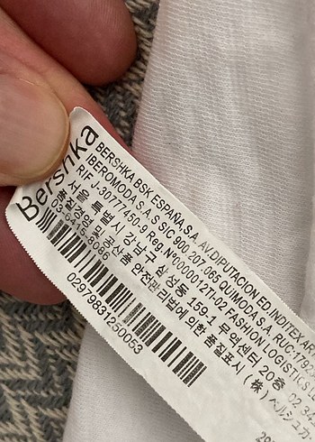 Beyaz Kısa Kollu Tişört oversize - Görsel 6