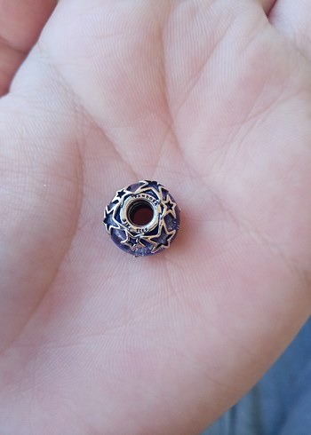 Galaksi Mavisi ve Yıldız Murano Charm - Görsel 6