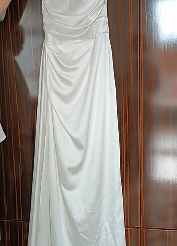 m Beden beyaz Renk Beyaz isteme elbisesi, nikah elbisesi