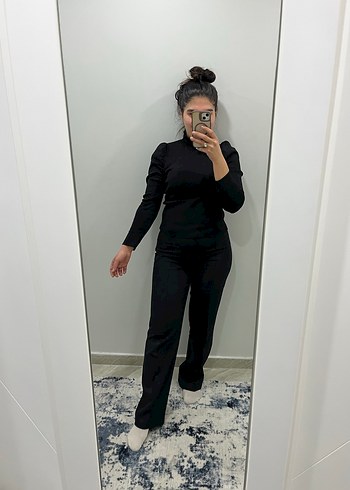 Dik Yaka Prenses Poplin Kol Bluz - Görsel 7