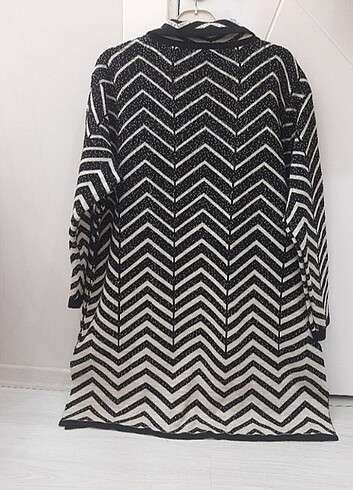 Kalın Triko Hırka - Görsel 2
