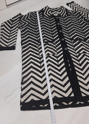 Kalın Triko Hırka - Görsel 5