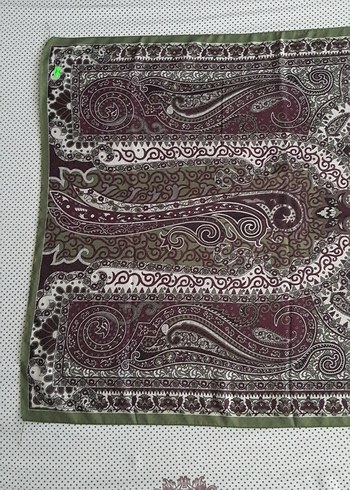 Beden bordo Renk Bordo Bohem Şal