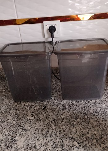 Gri Plastik saklama Kutuları - Görsel 2