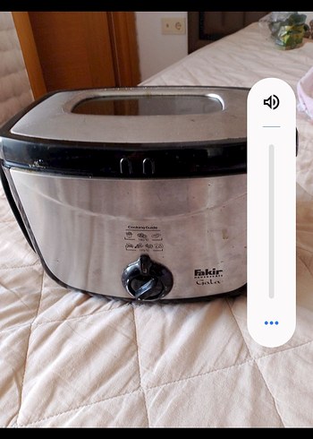 Gri Mini Elektrikli Fritöz - Görsel 2