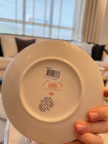 Beden çeşitli Renk BLOND AMSTERDAM 18CM PASTA TABAĞI