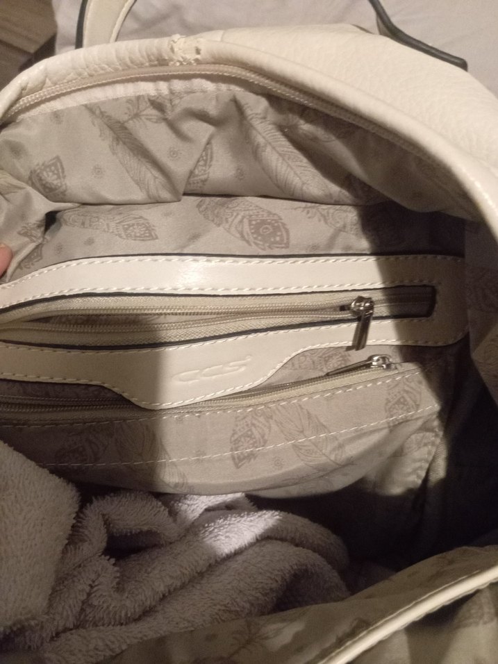 Ççs marka Deri Kadın Sırt Çantası - Görsel 4