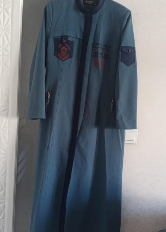 Doque bayan pardesü trençkot astarlı  - Görsel 4