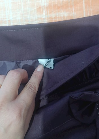 Mor Midi Eteği Fiyonk Detaylı - Görsel 2