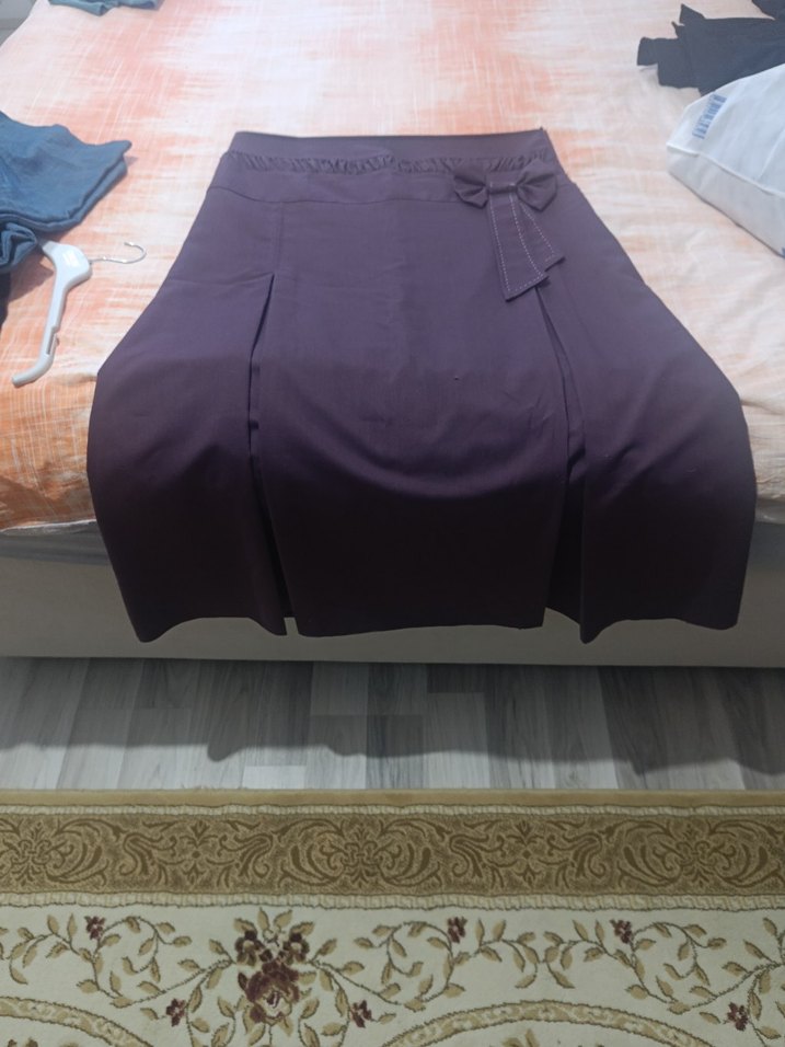 Mor Midi Eteği Fiyonk Detaylı - Görsel 3