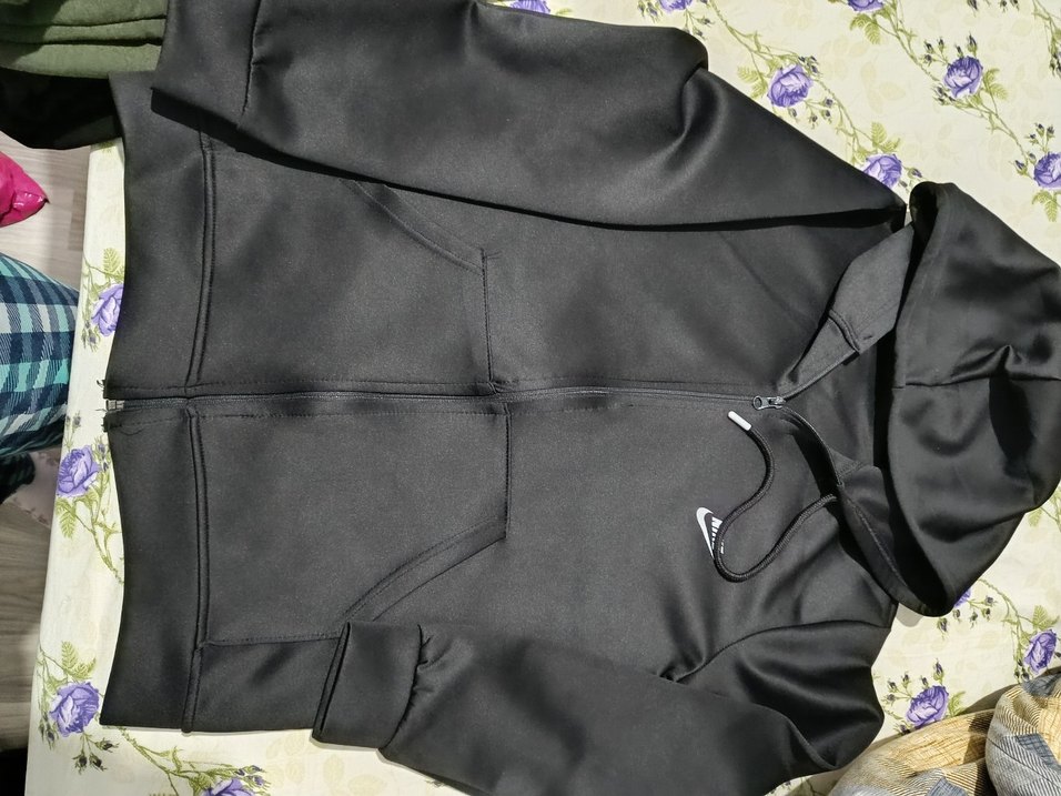 Nike Siyah Fermuarlı Eşofman - Görsel 4