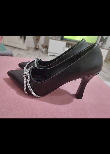 Diğer Diger Siyah Stiletto Kadın Ayakkabı
