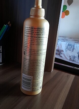  Beden Pantene belirgin bukleler