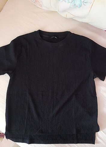 Bershka Siyah tişört 
