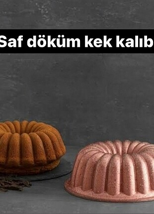 Döküm kek kalıbı