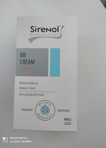 Sirenol Organik BB krem sıfır 