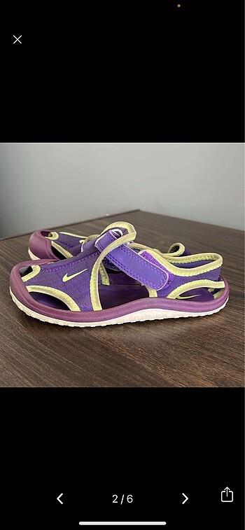 Nike 24/25 numara sandalet