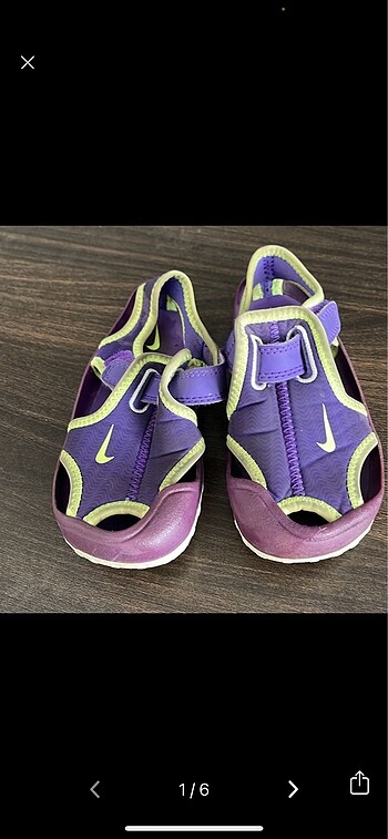 Nike Nike 24/25 numara sandalet