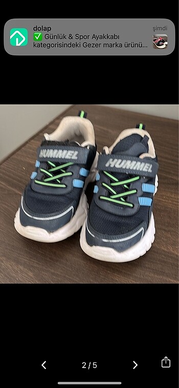 Hummel Hummel 28 numara spor ayakkabı