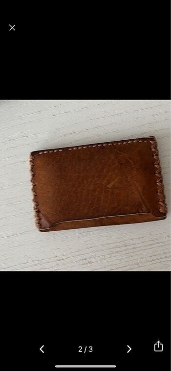 Deri kartlık cüzdan - Görsel 2