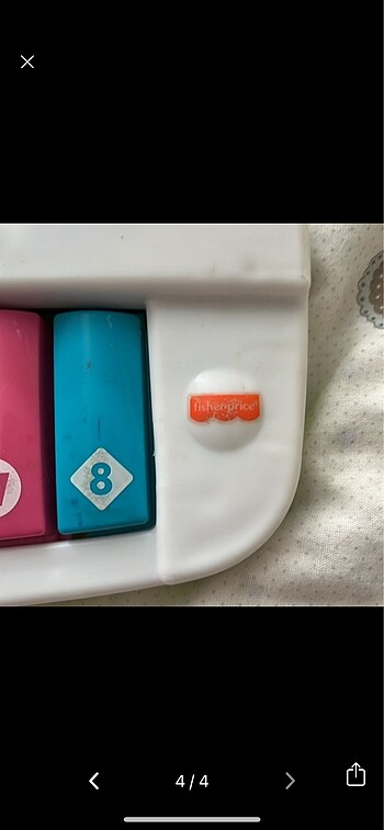  Beden Renk Fisher price ilk piyanom