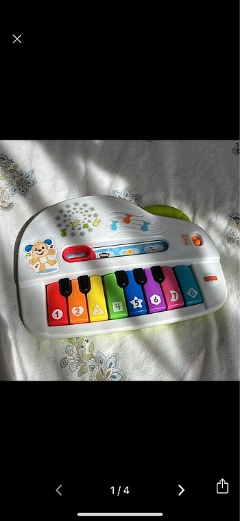 Fisher price ilk piyanom