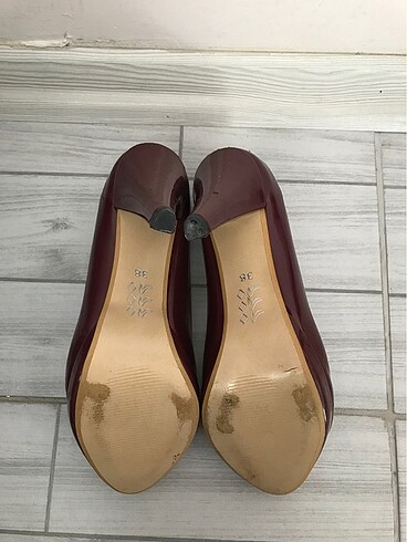 38 Beden bordo Renk Bordo Stiletto