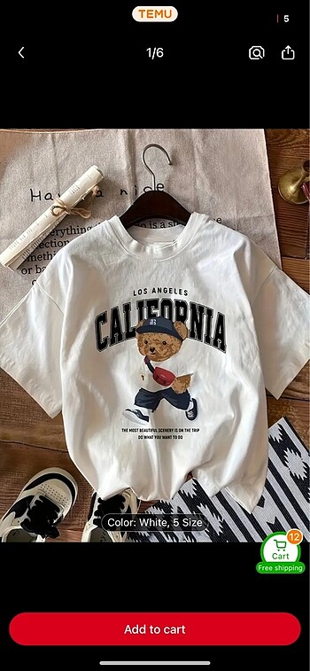 Bear tshirt