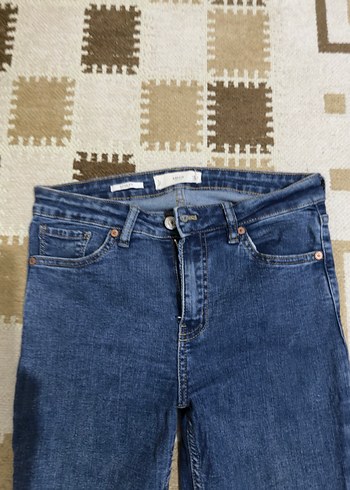 36 Beden Mango Normal Kesim Denim Jean