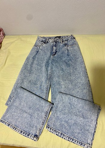 Bol Kesim Denim Kadın Jean