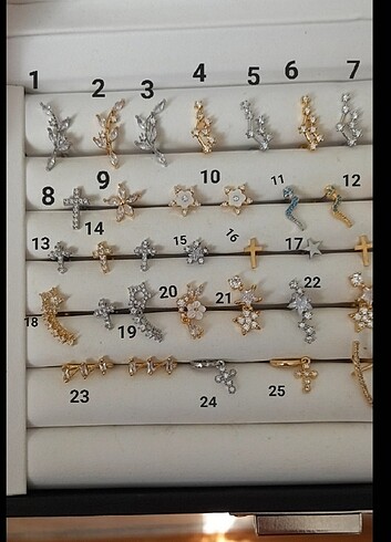 PİERCİNG TRAGUS HELİX KÜPE 