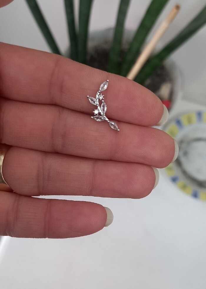 Piercing tragus helix küpe - Görsel 2