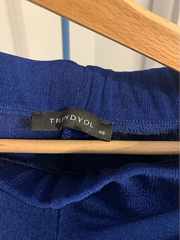 Trendyol pantolon crop tk lacivert XS-S - Görsel 6