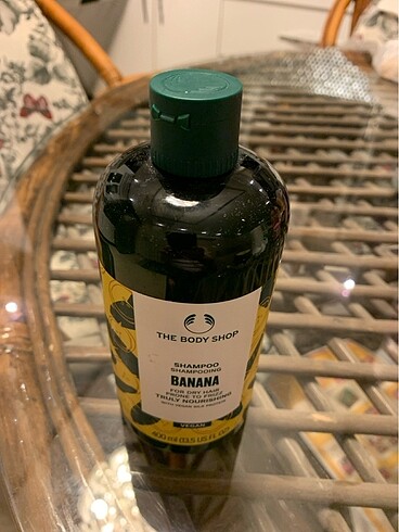 The body shop şampuan banana (muzlu) 400 ml