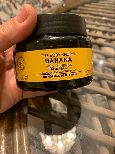 The Body Shop The boy shop banana (muzlu) saç maskesi