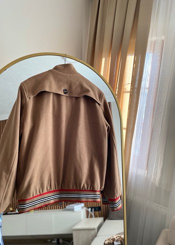 İthal ürün A kalite Düğmeli Kahverengi Erkek Midi Ceket - Görsel 4