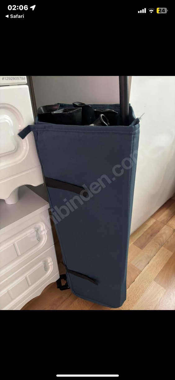 Koyu Mavi Oyun Parkı Yatak + jelatinli sıfır yatak hediye - Görsel 2