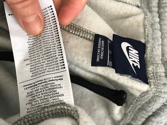 xl Beden Orjinal nike erkek için