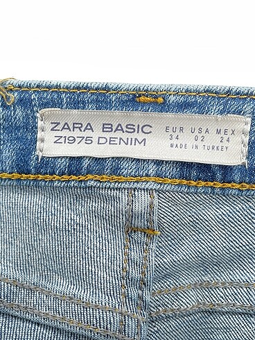 34 Beden mavi Renk Zara Jean / Kot %70 İndirimli.