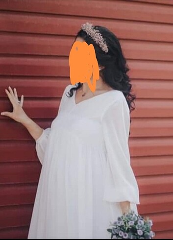 Markasız Ürün Doğum dış çekim elbisesi 