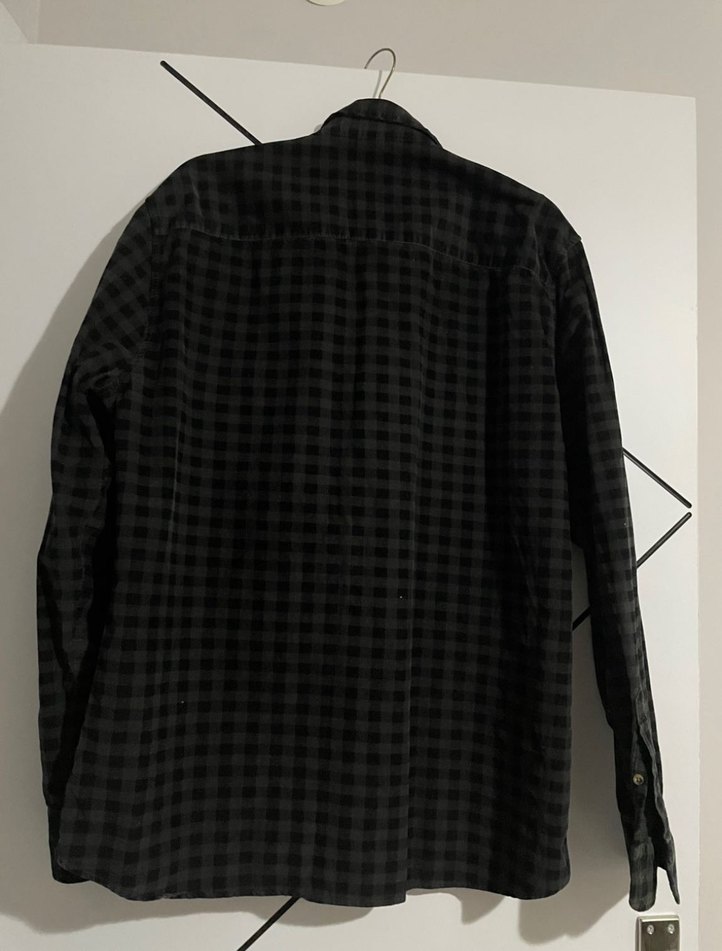 Erkek Kareli Uzun Kollu Gömlek - Görsel 2