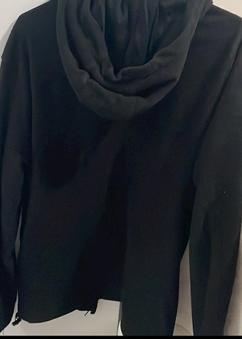 Erkek Siyah Fermuarlı Yüksek Yaka Polar - Görsel 3