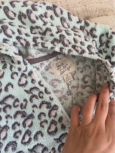 Zara Leopar sıcacık tutan tulum