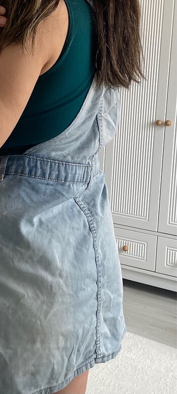 xl Beden mavi Renk Kısa elbise kottt