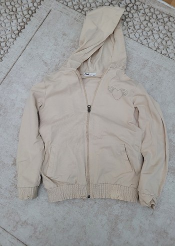 Bej Kapüşonlu Midi - Görsel 2