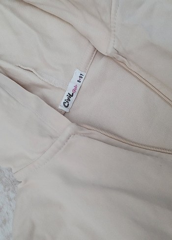 Bej Kapüşonlu Midi - Görsel 7